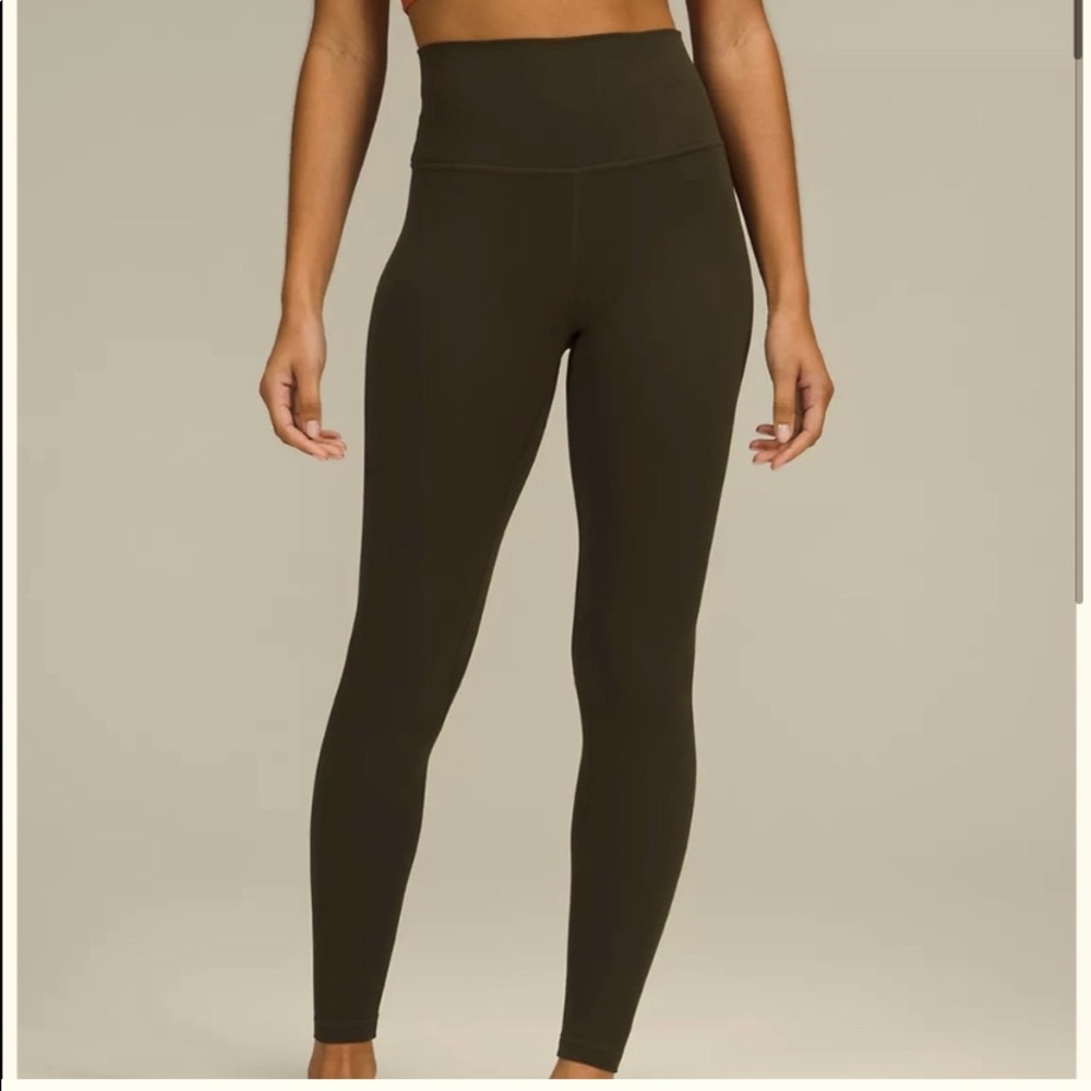 size 6 Dark olive lululemon Align™ High-Rise Pant 25